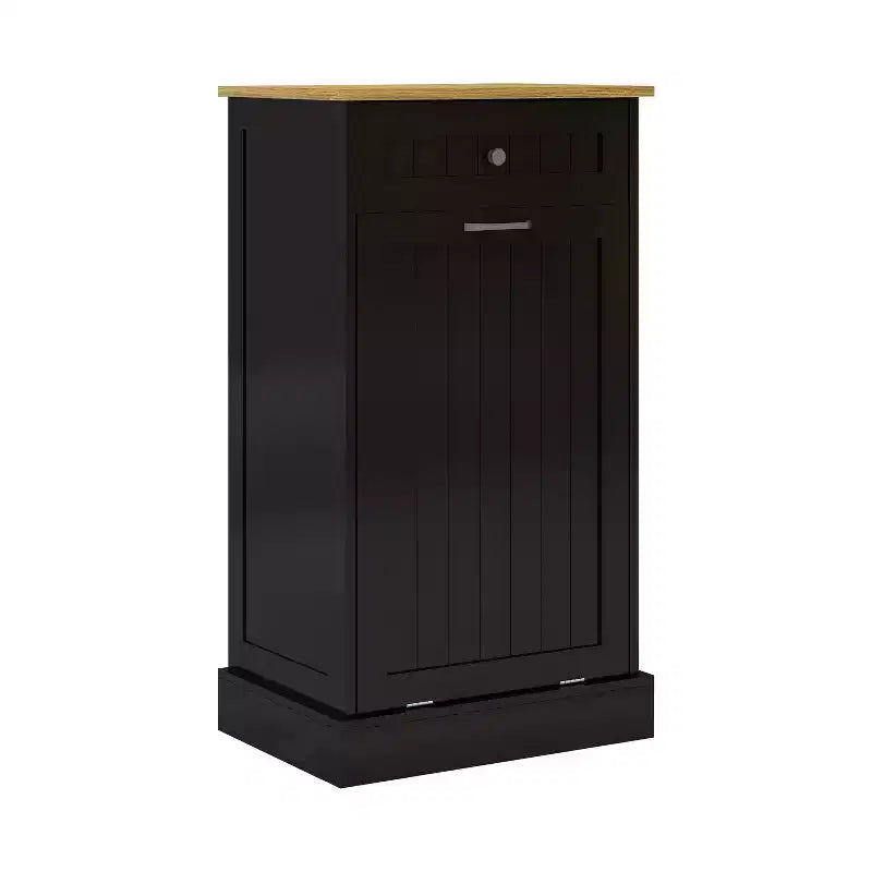 Tilt-Out Trash Can Kitchen Cabinet | 19.68"W | 1 Drawer | MDF | White