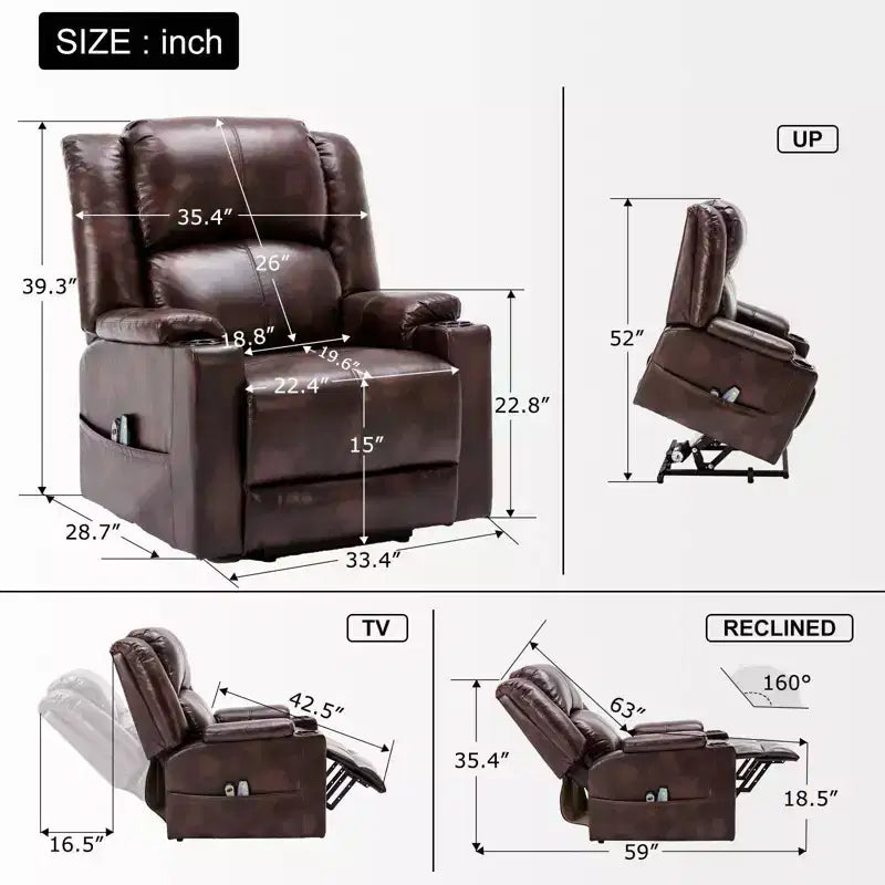 Lift Massage Recliner Chair