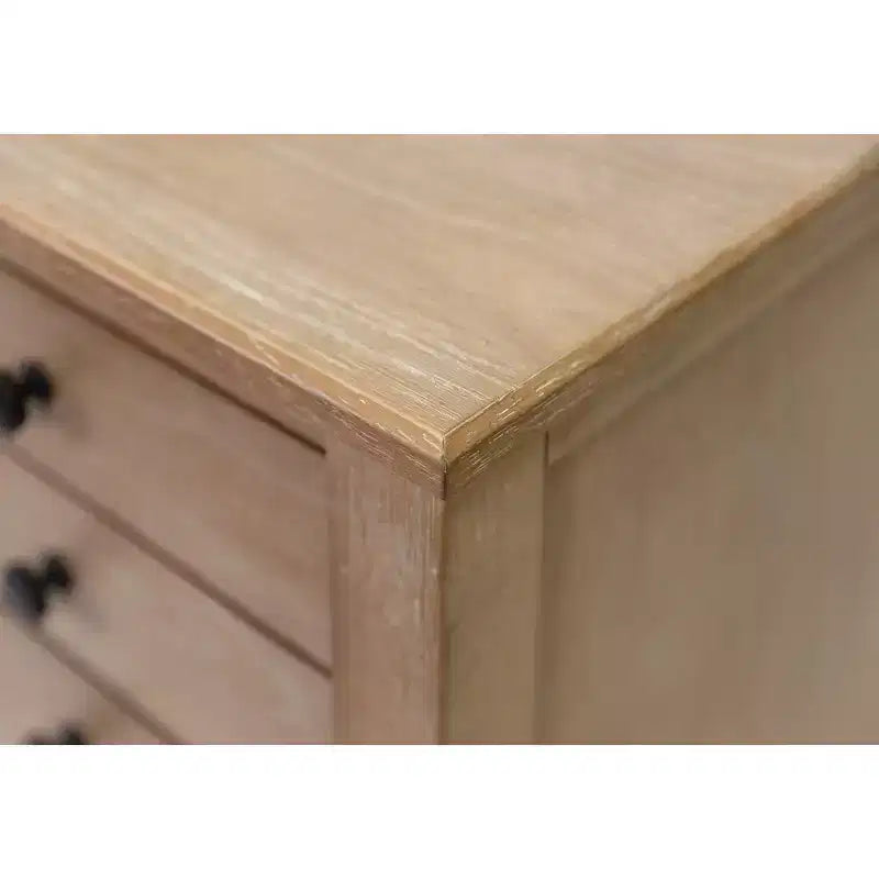 66" Double Pedestal Wood Office Desk | 4 Utility Drawers & 2 File Drawers