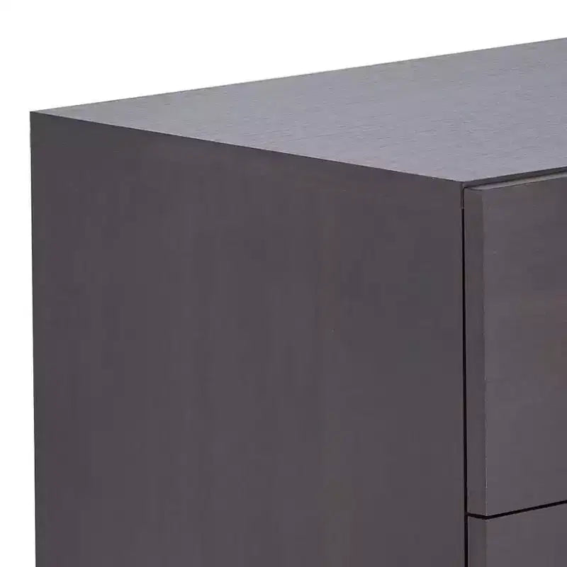 20" Accent Table | Espresso | MDF & Wood Veneer Top | 1 Drawer | Splayed Legs