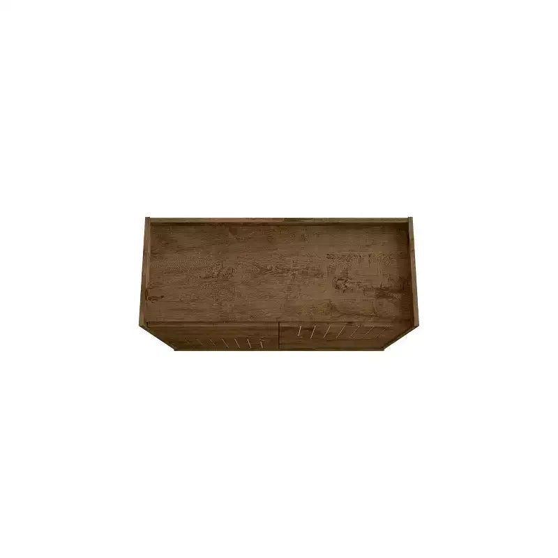 45.5" Mid-Century Modern 4-Shelf Accent Cabinet | 2 Doors | MDF