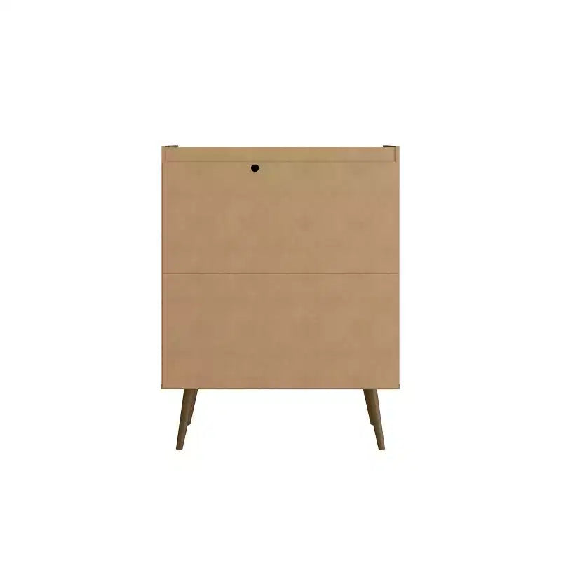 45.5" Mid-Century Modern 4-Shelf Accent Cabinet | 2 Doors | MDF