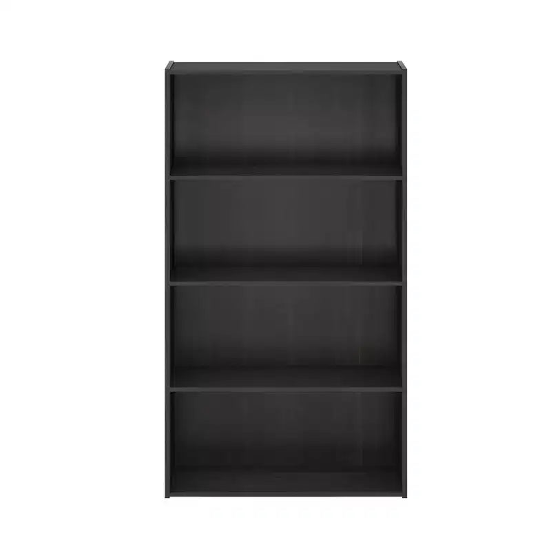 4-Cube Open Shelf Bookcase | 41.7"H | Particle Board | Espresso
