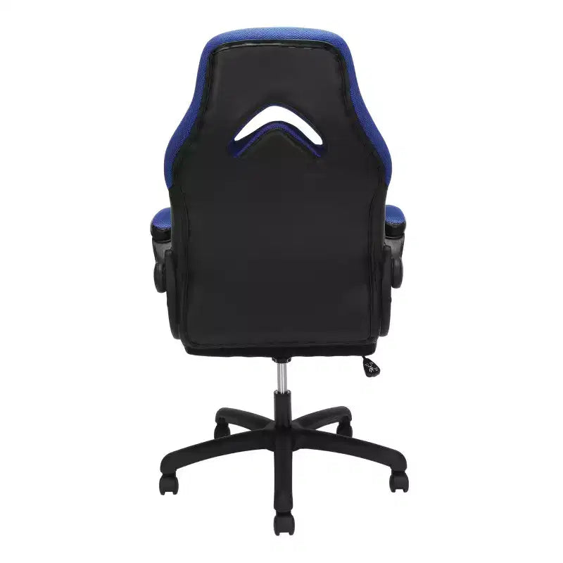 Ergonomic Gaming Chair | Flip-up Arms | Bonded Leather | 275 lb | 5-Year Warranty