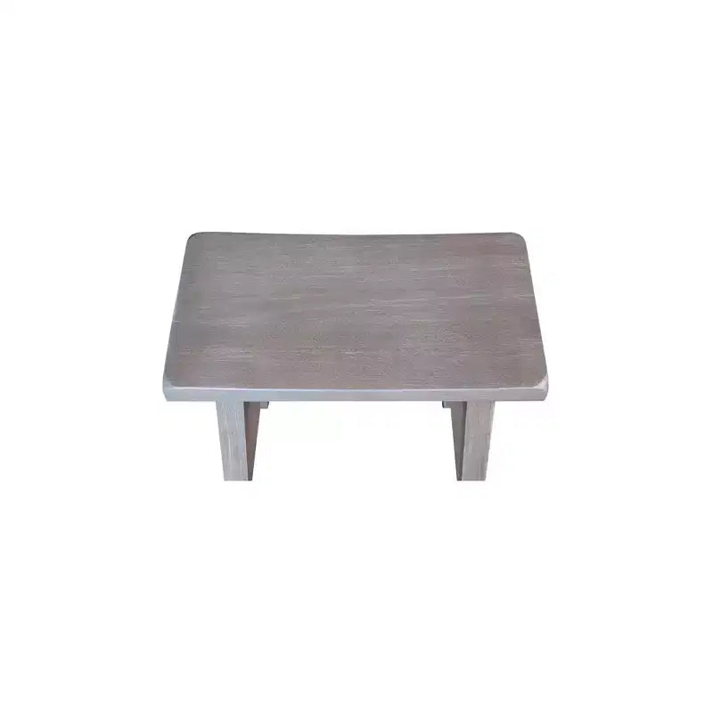 Saddle Seat Counter Height Stool | 24" | Rubberwood | Backless & Armless