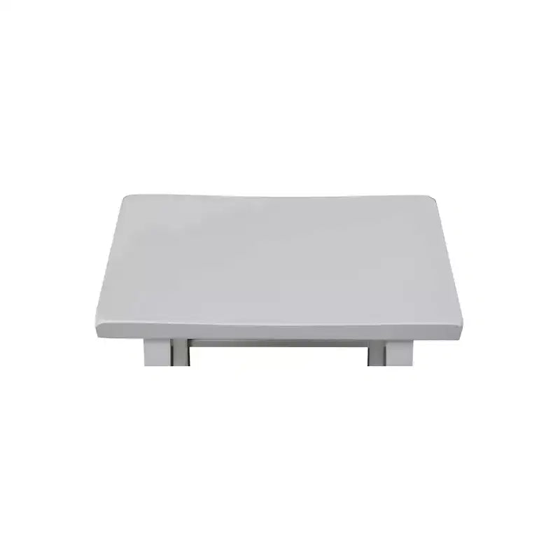 Saddle Seat Counter Height Stool | 24" | Rubberwood | Backless & Armless