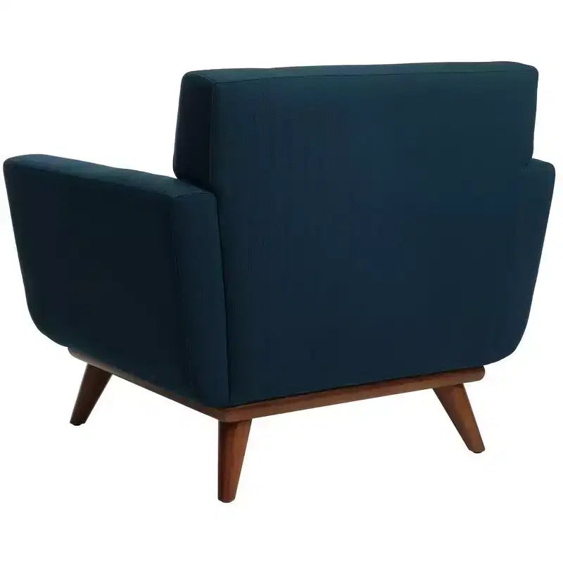 Linen Tufted Arm Chair