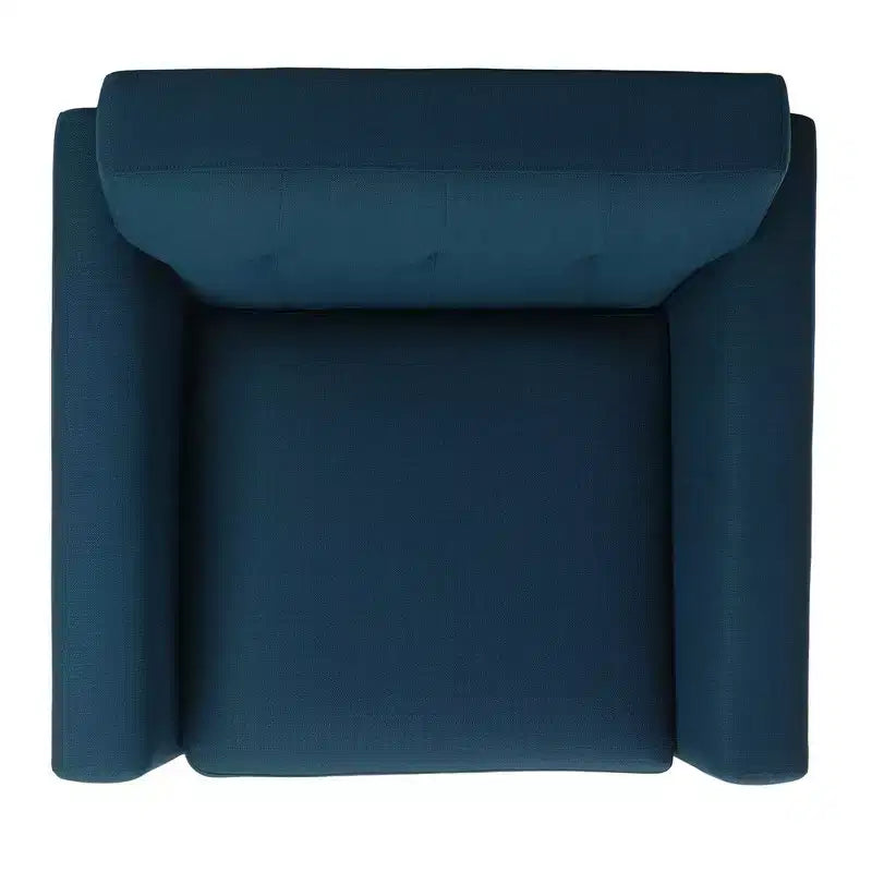 Linen Tufted Arm Chair