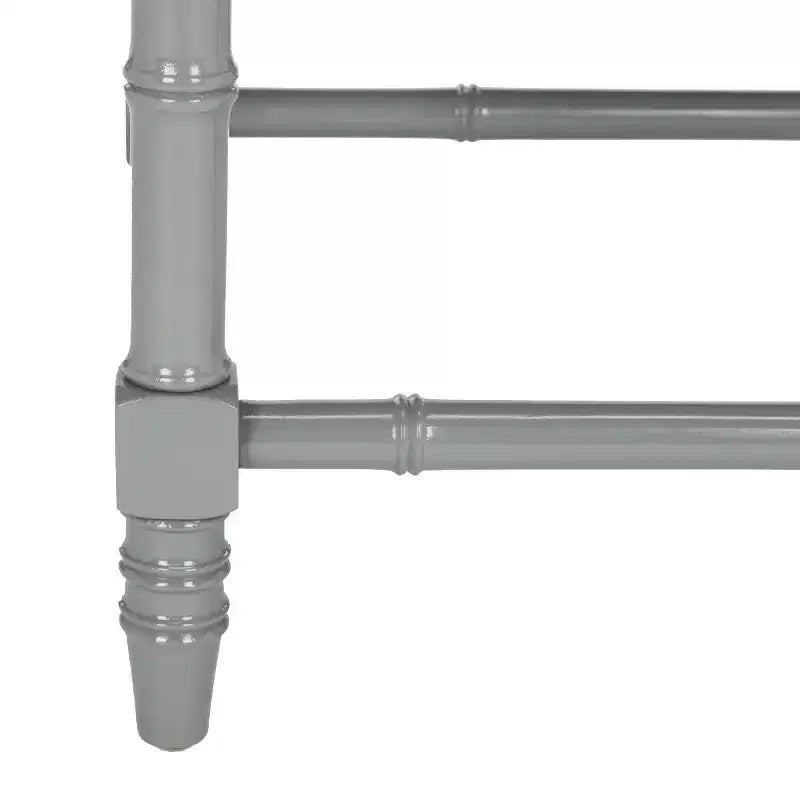 Square Accent Table | 19.5" | Grey MDF | Coastal Style | 30 lb Capacity